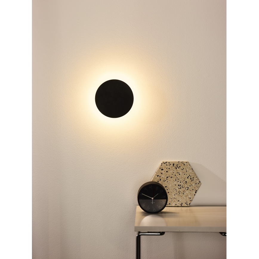 Lucide 46201/06/30 - Applique murale EKLYPS LED/7W/230V noire