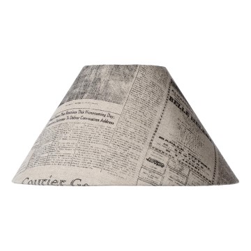 Lucide 61022/25/55 - Abat-jour journal E27 diamètre 25cm