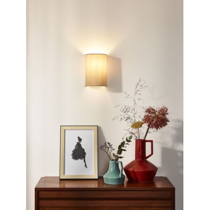 Lucide 61250/14/41 - Applique murale CORAL 1xE14/40W/230V gris