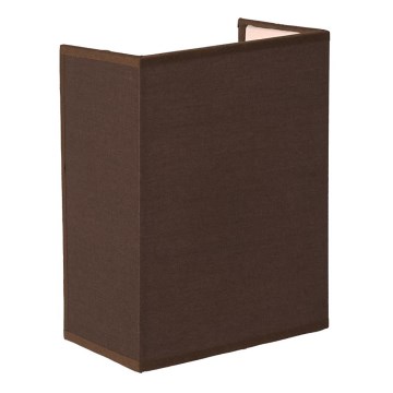 Lucide 61254/14/43 - Applique murale CORAL 1xE14/40W/230V marron