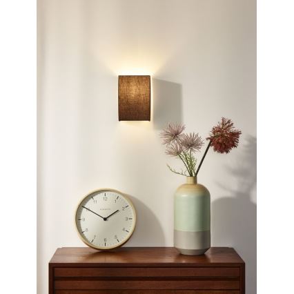 Lucide 61254/14/43 - Applique murale CORAL 1xE14/40W/230V marron