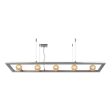 Lucide 73403/05/18 - Lustre avec fil THOR 5xE27/60W/230V