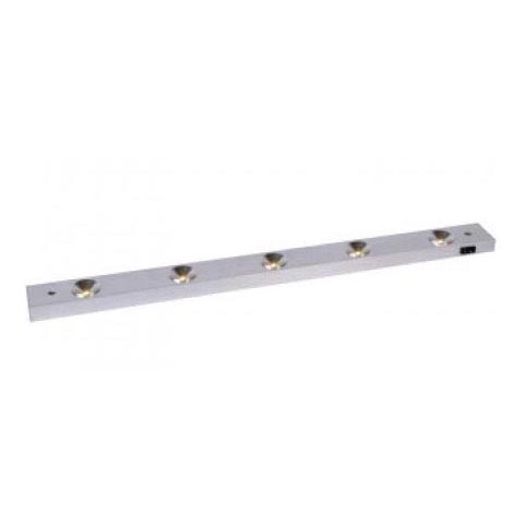 Lucide 75203/25/12 - Réglette LED pour meuble de cuisine LUNA 5xLED/1W/230V