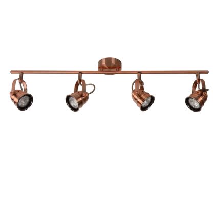 Lucide 77974/20/17 - Spot LED CIGAL 4xGU10/5W/230V cuivre