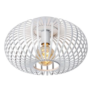 Lucide 78174/40/31 - Plafonnier MANUELA 1xE27/60W/230V d. 39,5 cm blanc