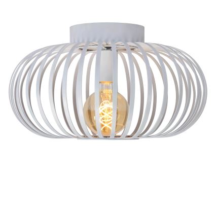 Lucide 78174/40/31 - Plafonnier MANUELA 1xE27/60W/230V d. 39,5 cm blanc