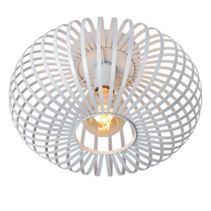 Lucide 78174/40/31 - Plafonnier MANUELA 1xE27/60W/230V d. 39,5 cm blanc