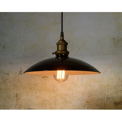 Lucide 78310/32/30 - Suspension BISTRO 1xE27/60W/230V noir