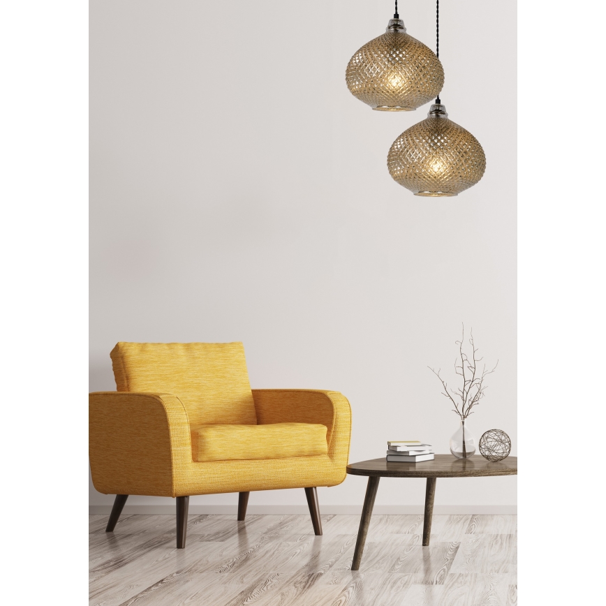 Lucide 78389/29/63 - Suspension filaire GERBEN 1xE27/40W/230V