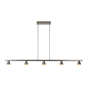 Lucide 79482/30/12 - suspension filaire LED à intensité variable DELANO 5xLED/5W/230V
