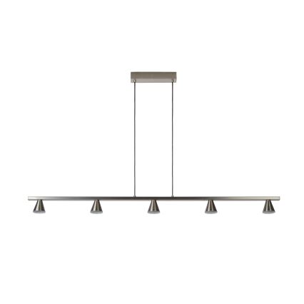 Lucide 79482/30/12 - suspension filaire LED à intensité variable DELANO 5xLED/5W/230V