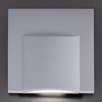 Lumière d'escalier ERINUS LED/0,8W/12V 3000K grise