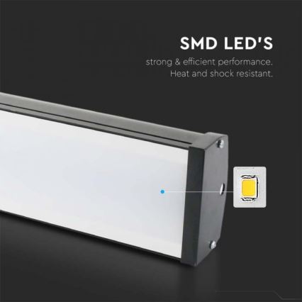 Lumière LED industrielle High Bay LED/100W/230V 4000K IP65