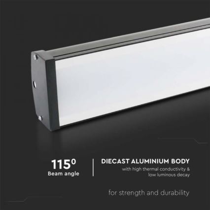 Lumière LED industrielle High Bay LED/100W/230V 4000K IP65