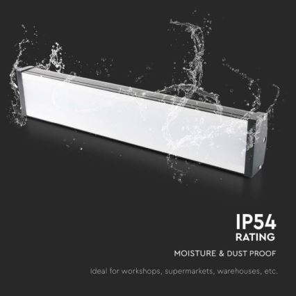 Lumière LED industrielle High Bay LED/100W/230V 4000K IP65