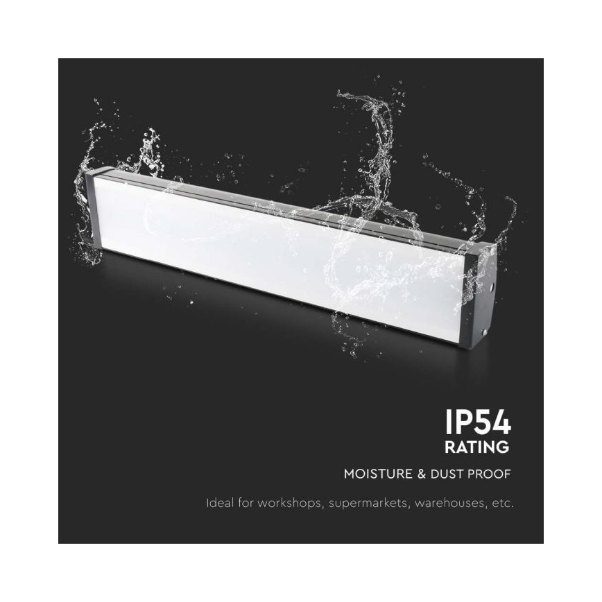 Lumière LED industrielle High Bay LED/100W/230V 4000K IP65