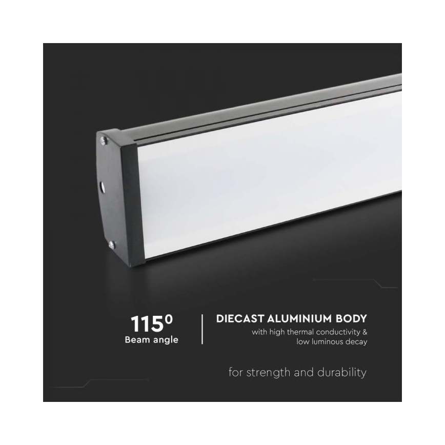 Lumière LED industrielle High Bay LED/100W/230V 6500K IP65