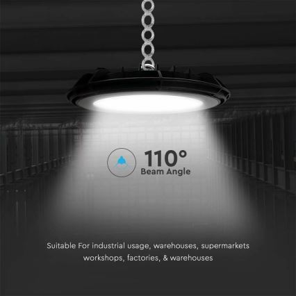 Lumière LED industrielle High Bay LED/100W/230V IP65 4000K