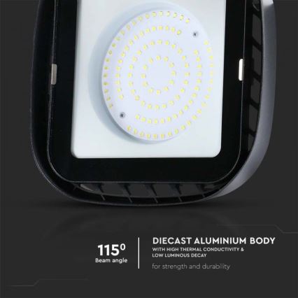 Lumière LED industrielle High Bay LED/200W/230V 4000K IP65