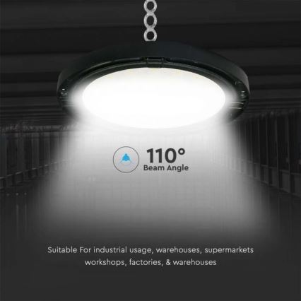 Lumière LED industrielle High Bay LED/200W/230V IP65 4000K