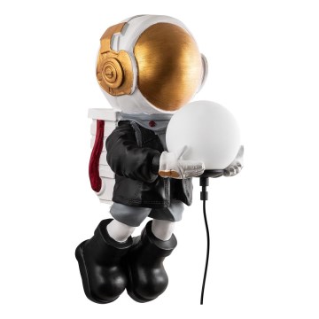 Lumière murale pour enfants ASTRONAUT 1xE14/40W/230V, cuivre