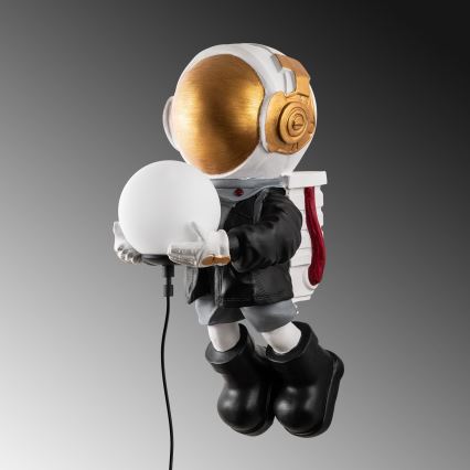 Lumière murale pour enfants ASTRONAUT 1xE14/40W/230V, cuivre
