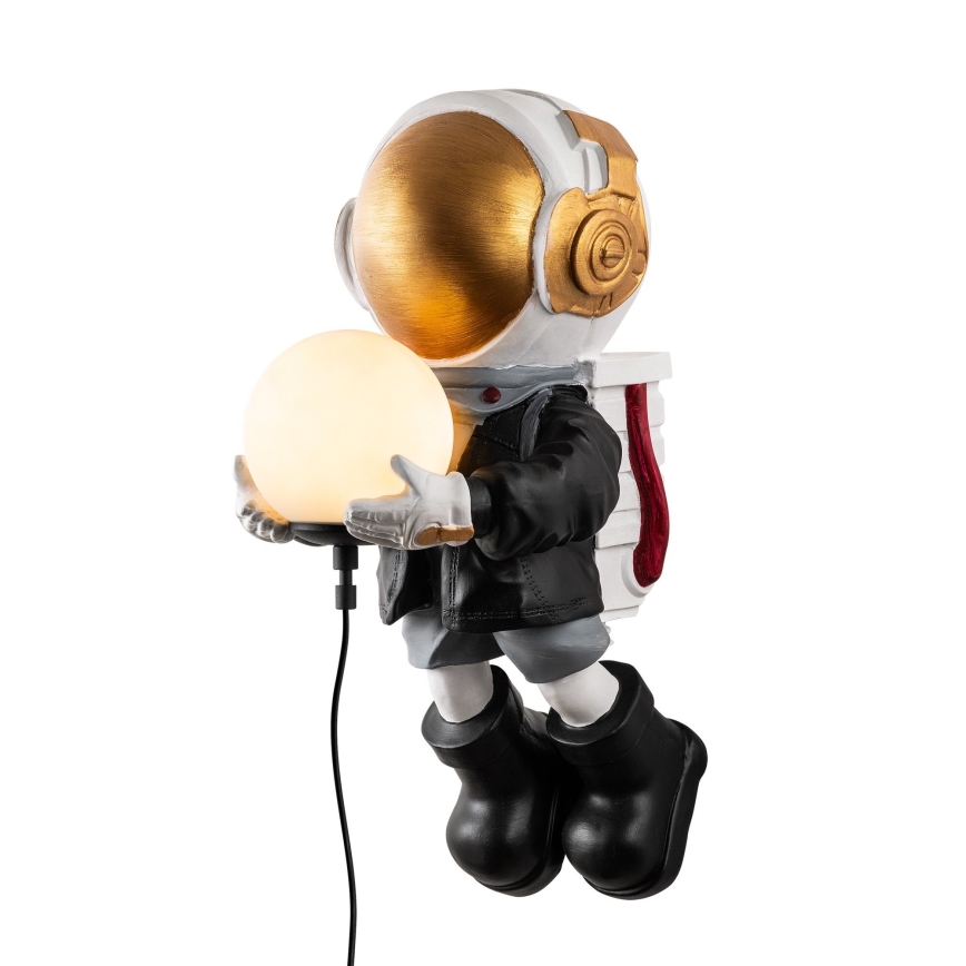 Lumière murale pour enfants ASTRONAUT 1xE14/40W/230V, cuivre