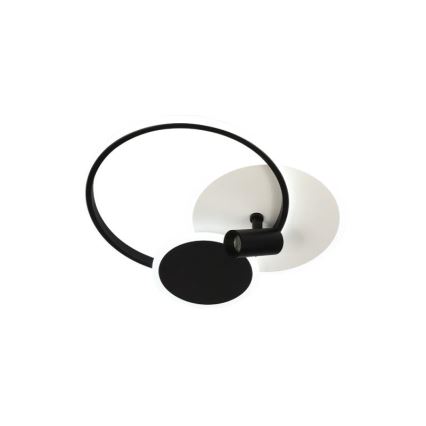 Plafonnier à intensité variable LED/65W/230V 3000-6500K blanc/noir + télécommande