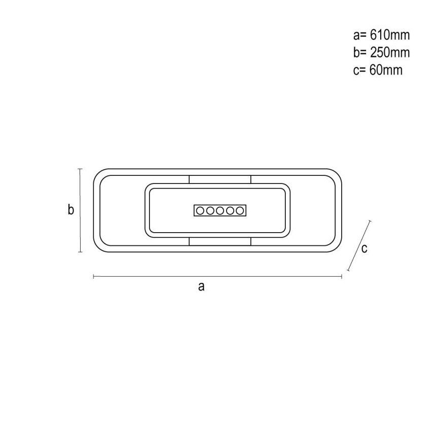 Plafonnier à intensité variable LED/75W/230V 3000-6500K blanc/noir + télécommande