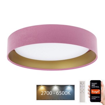 Luminaire à intensité variable SMART GALAXY LED/24W/230V d. 45 cm 2700-6500K Wi-Fi Tuya + Télécommande