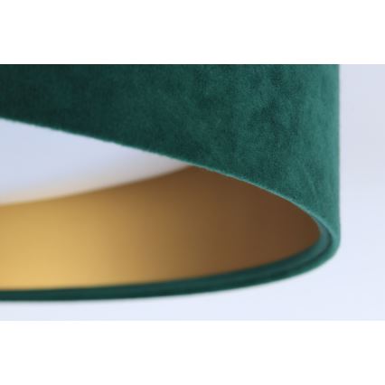 Plafonnier à intensité variable SMART GALAXY LED/24W/230V d. 45 cm 2700-6500K Wi-Fi Tuya vert/doré + Télécommande
