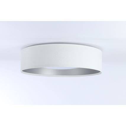 Luminaire à intensité variable SMART GALAXY LED/36W/230V d. 55 cm  2700-6500K Wi-Fi Tuya blanc/argenté + Télécommande