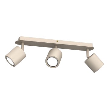 Luminaire à spots DEMIA 3xGU10/8W/230V beige