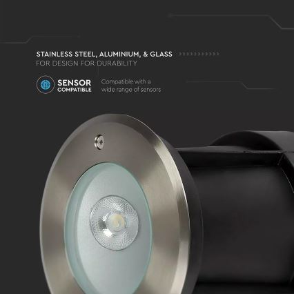 Luminaire allée LED d'extérieur LED/8W/230V IP67