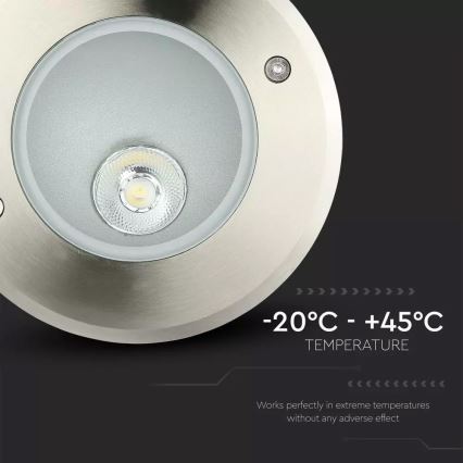 Luminaire allée LED d'extérieur LED/8W/230V IP67