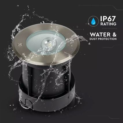 Luminaire allée LED d'extérieur LED/8W/230V IP67