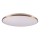 Luminaire de plafond dimmable KERN LED/80W/230V 3000/4000/6000K Ø 80 cm doré + télécommande