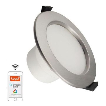 LED Spot encastrable à intensité variable 'Cadance' en aluminium pour salle  de bain