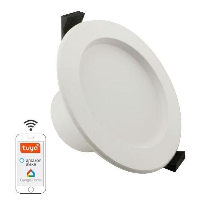 Luminaire de salle de bain LED à intensité variable LED/10W/230V 3000K-6500K Wi-Fi Tuya IP44