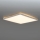 Luminaire de salle de bains avec détecteur de mouvement et crépusculaire NIVERA LED/18W/230V IP54 3000/4000/6000K 30x30 cm blanc + Télécommande