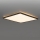 Luminaire de salle de bains avec détecteur de mouvement et crépusculaire NIVERA LED/18W/230V IP54 3000/4000/6000K 30x30 cm noir + Télécommande