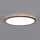 Luminaire de salle de bains avec détecteur de mouvement et crépusculaire NIVERA LED/24W/230V IP54 3000/4000/6000K d. 30 cm noir + Télécommande