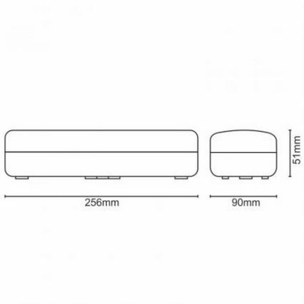 Luminaire de secours LED LED/3W/230V 6000K