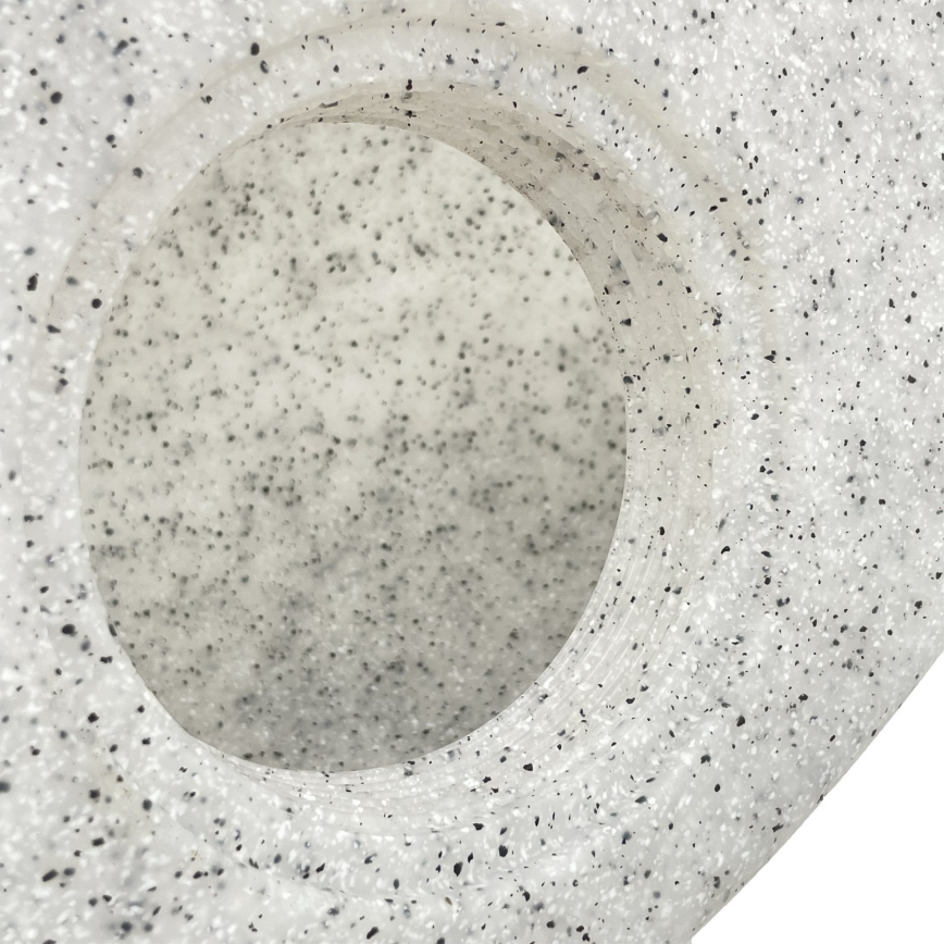 Luminaire décoratif d'extérieur LUMISTONE 1xE27/15W/230V IP65 Ø 26,5 cm