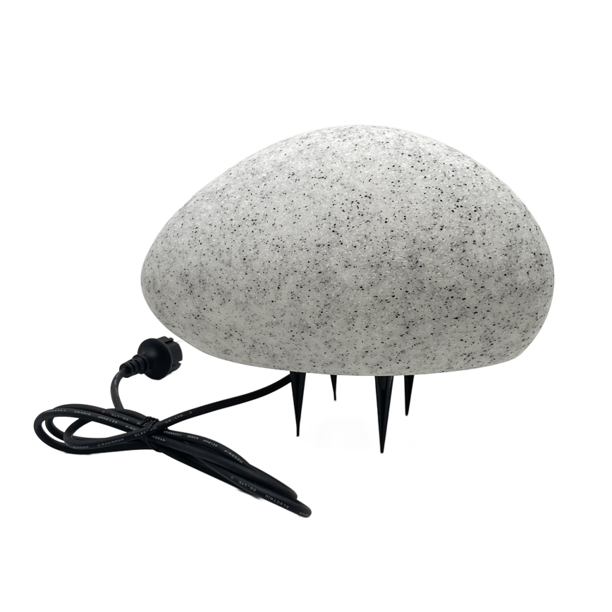 Luminaire décoratif d'extérieur LUMISTONE 1xE27/15W/230V IP65 Ø 31,8 cm