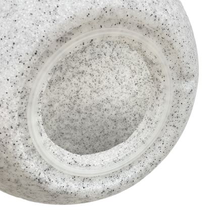 Luminaire décoratif d'extérieur LUMISTONE 1xE27/15W/230V IP65 Ø 38 cm