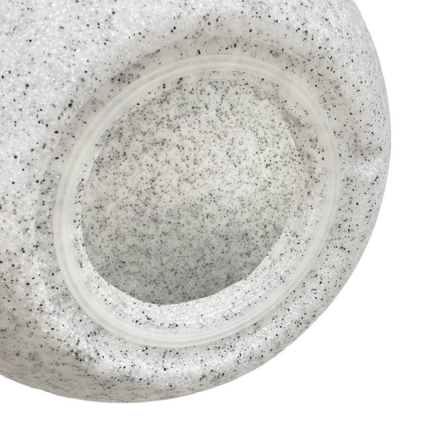 Luminaire décoratif d'extérieur LUMISTONE 1xE27/15W/230V IP65 Ø 38 cm