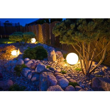 Luminaire décoratif extérieur GARDEN BALL 1xE27/40W/230V IP65 d. 28 cm