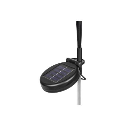 Luminaire décoratif solaire à LED avec capteur, LED 1,2 V, 3000 K, 73 cm, 600 mAh, IP44