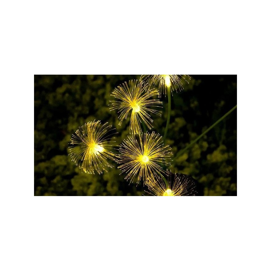 Luminaire décoratif solaire LED avec capteur 6xLED/1,2V 3000K 77 cm 600 mAh IP44